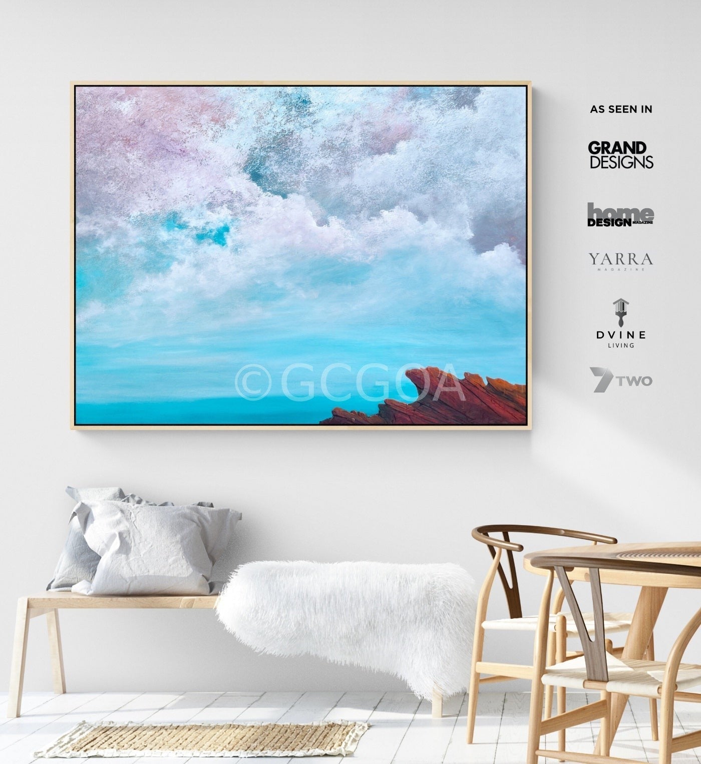 Beyond The Rocky Veil - Original Art - Gold Coast Gallery Of ArtTania Chanter