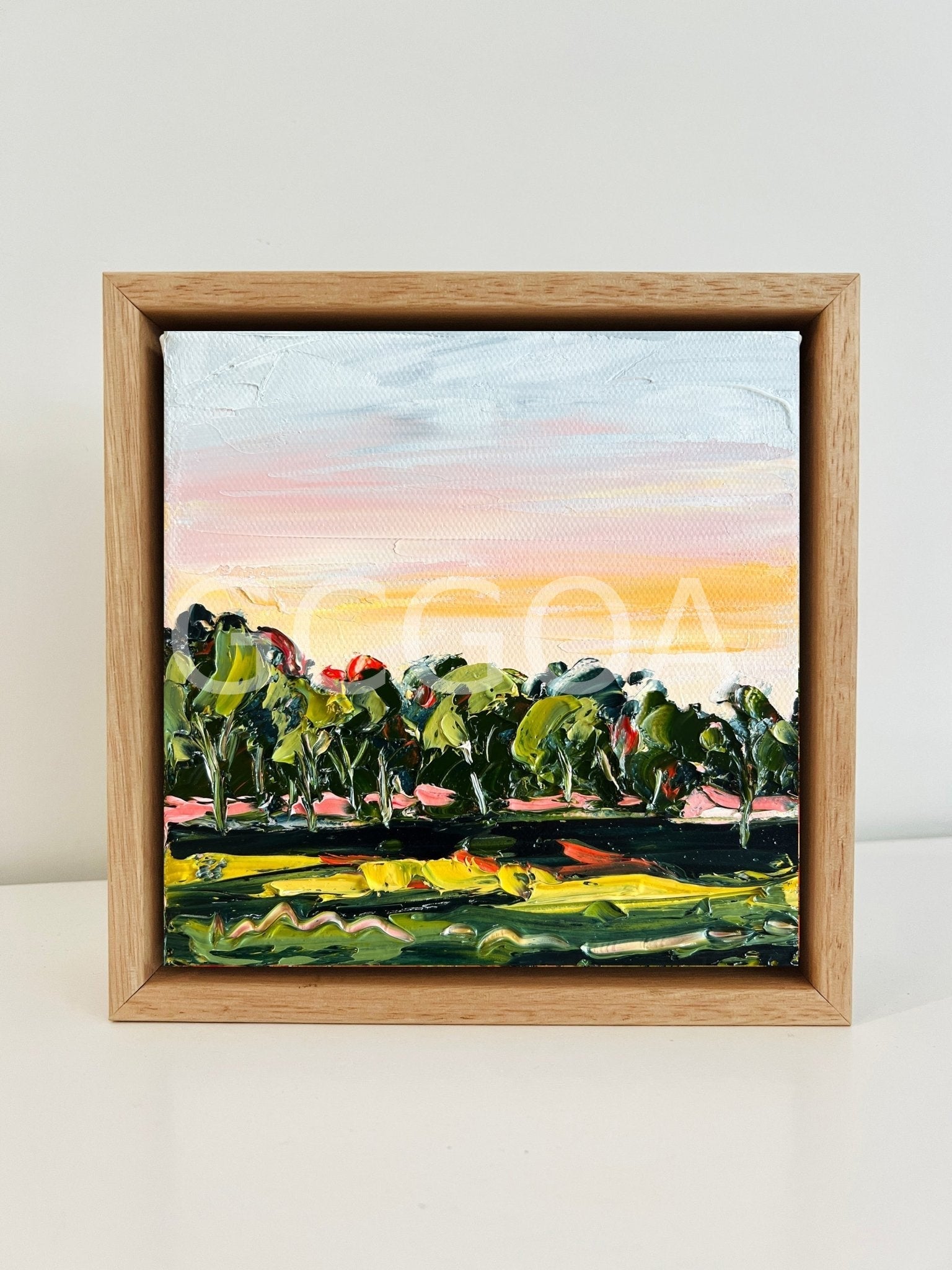Beyond The Treeline - Mini - Gold Coast Gallery Of ArtAngela Hawkey