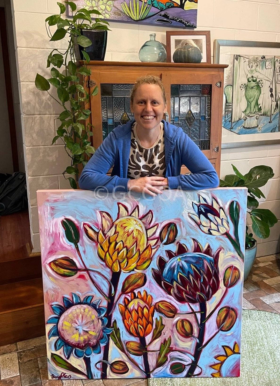 Big Proteas - Gold Coast Gallery Of ArtLucy Car