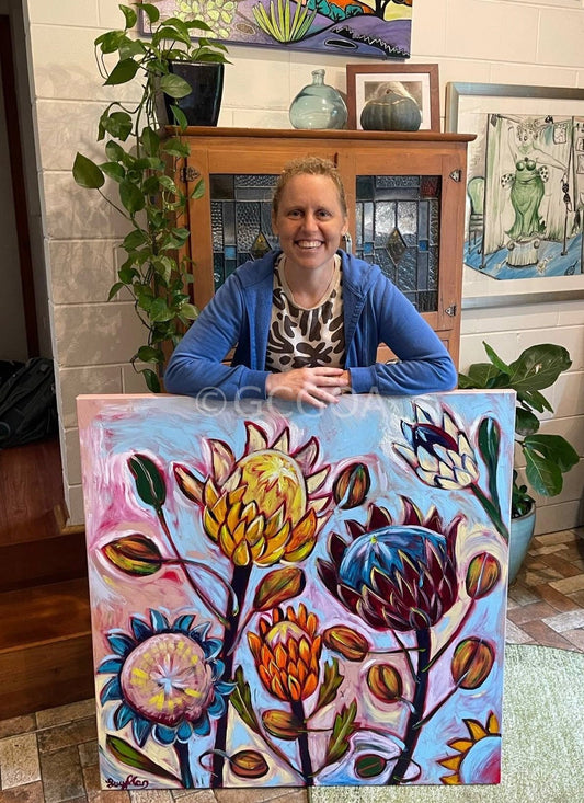 Big Proteas - Gold Coast Gallery Of ArtLucy Car