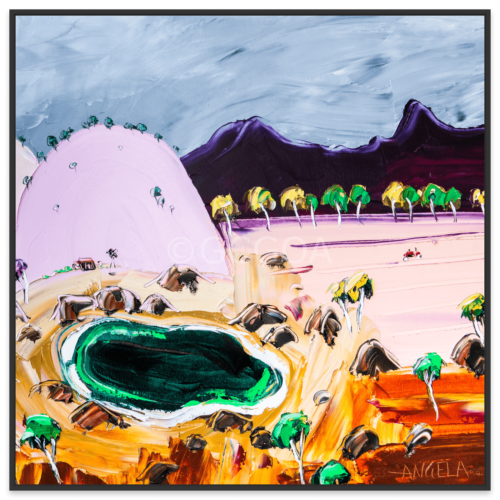 Bigger Than The Sky - Fine Art Print - Gold Coast Gallery Of ArtAngela Hawkey