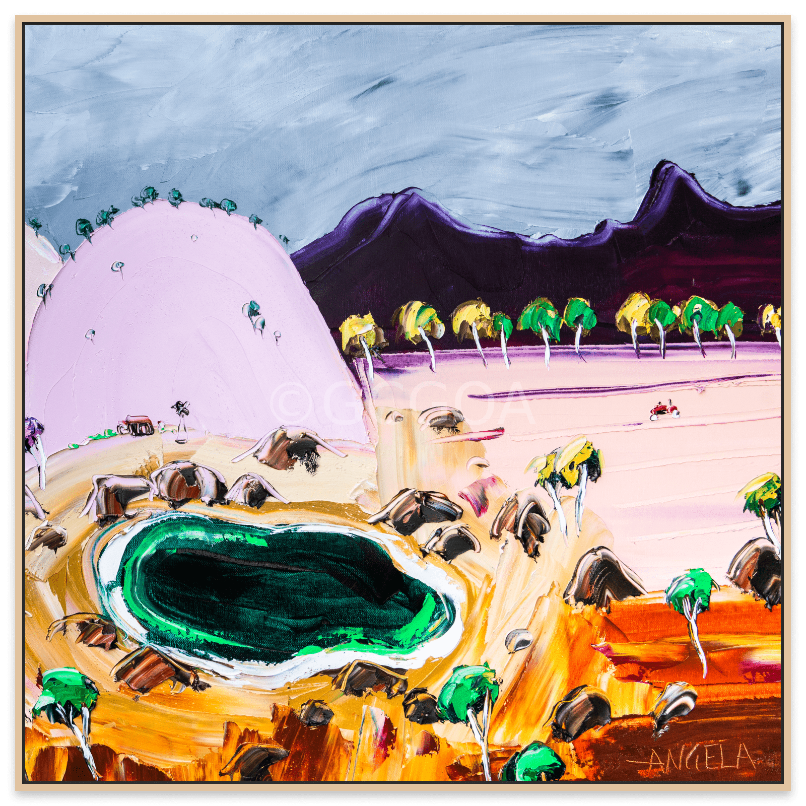 Bigger Than The Sky - Fine Art Print - Gold Coast Gallery Of ArtAngela Hawkey