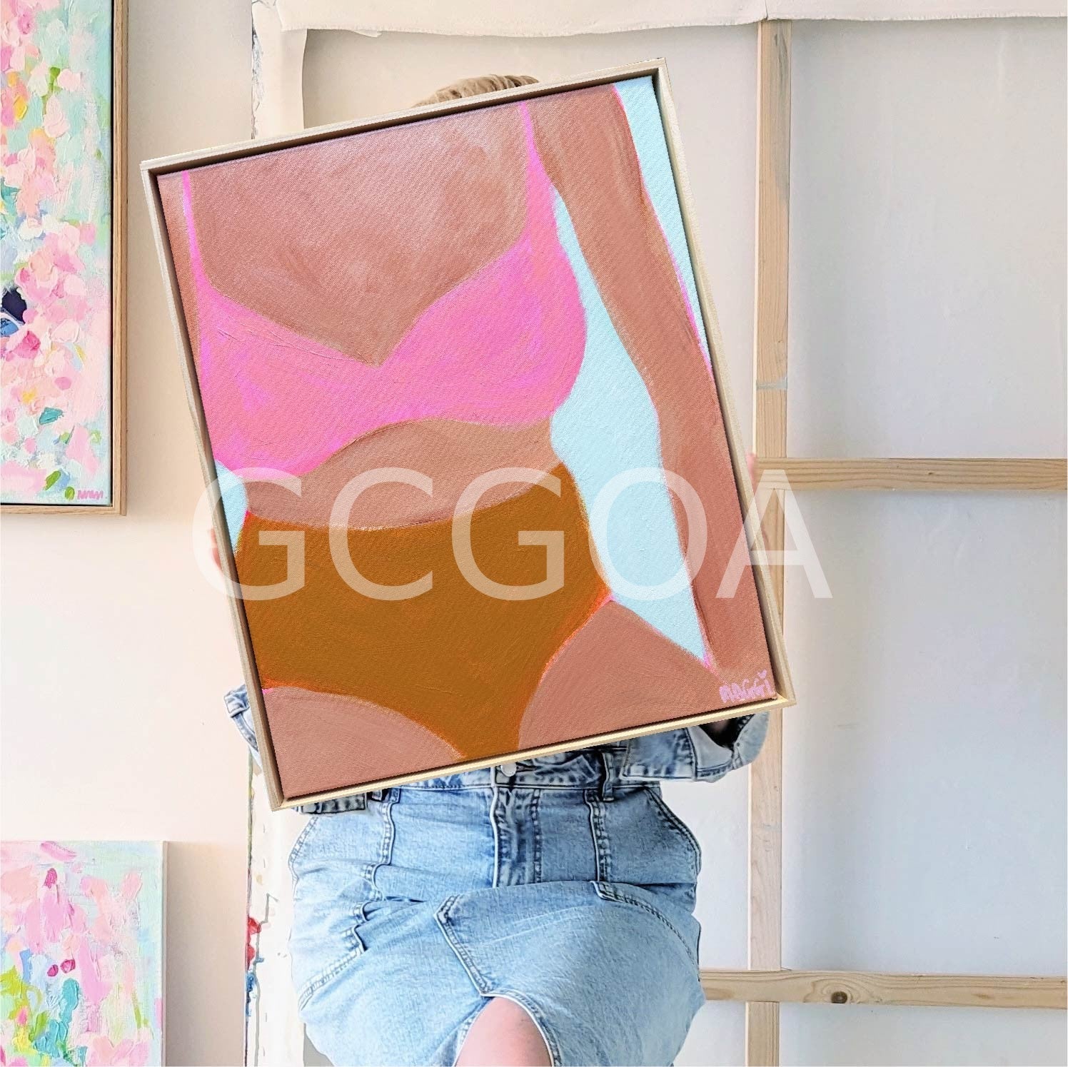 Bikini Beach Bather - Gold Coast Gallery Of ArtMaggi Mcdonald