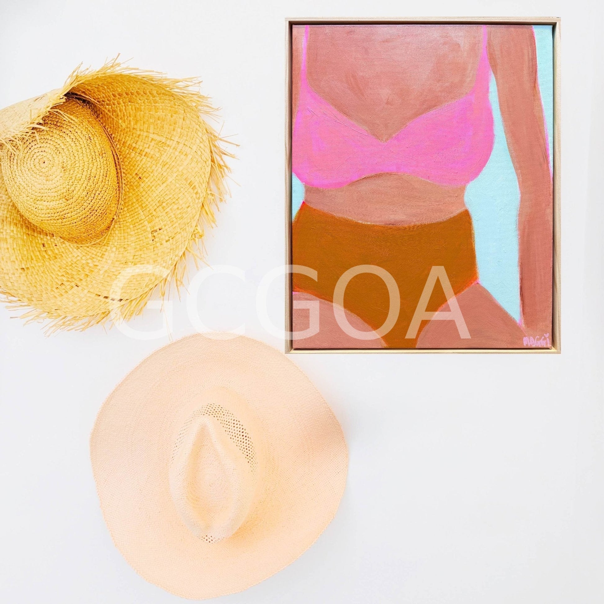 Bikini Beach Bather - Gold Coast Gallery Of ArtMaggi Mcdonald