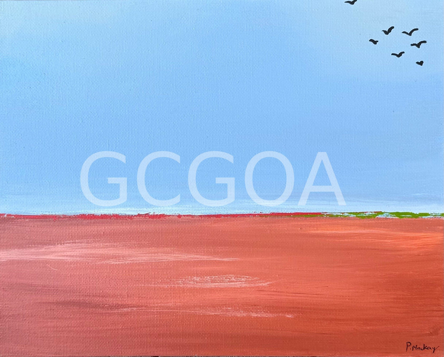 Birds in Desert - Gold Coast Gallery Of ArtPaula Mackay