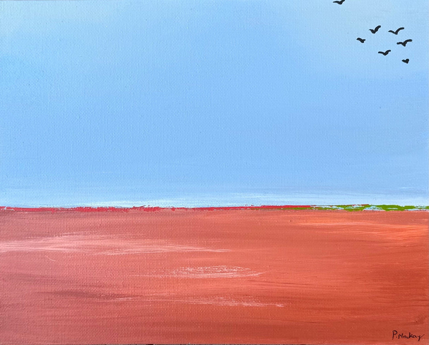 Birds in Desert - Gold Coast Gallery Of ArtPaula Mackay