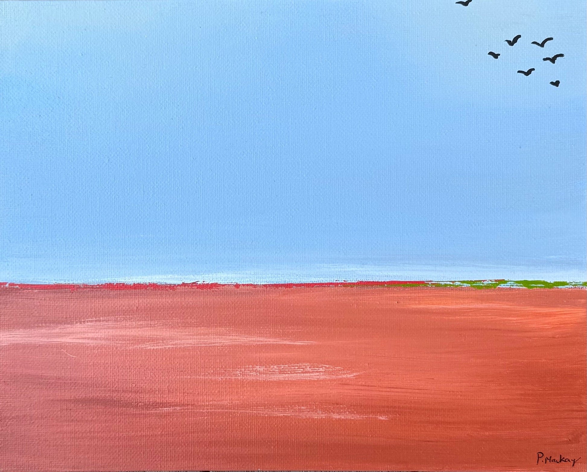 Birds in Desert - Gold Coast Gallery Of ArtPaula Mackay