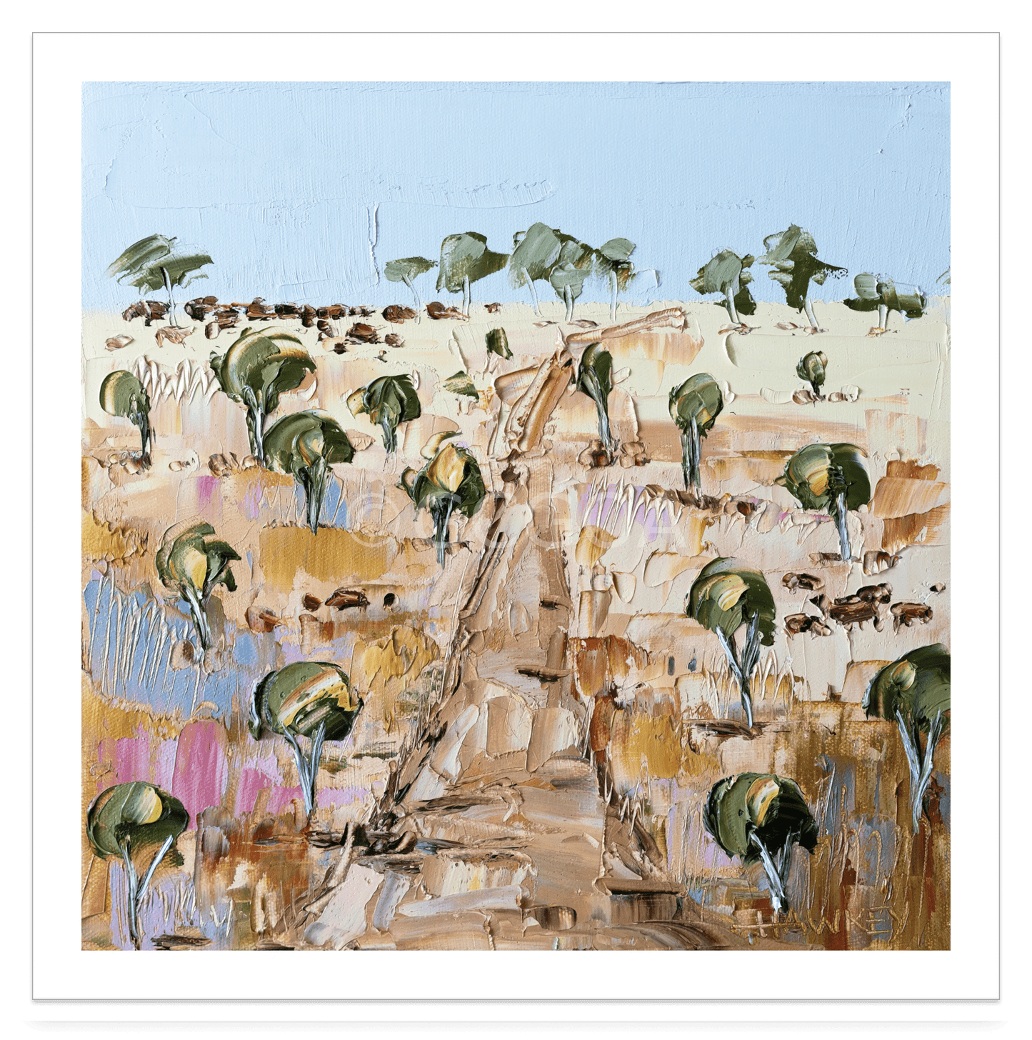 Black All - Fine Art Print - Gold Coast Gallery Of ArtAngela Hawkey