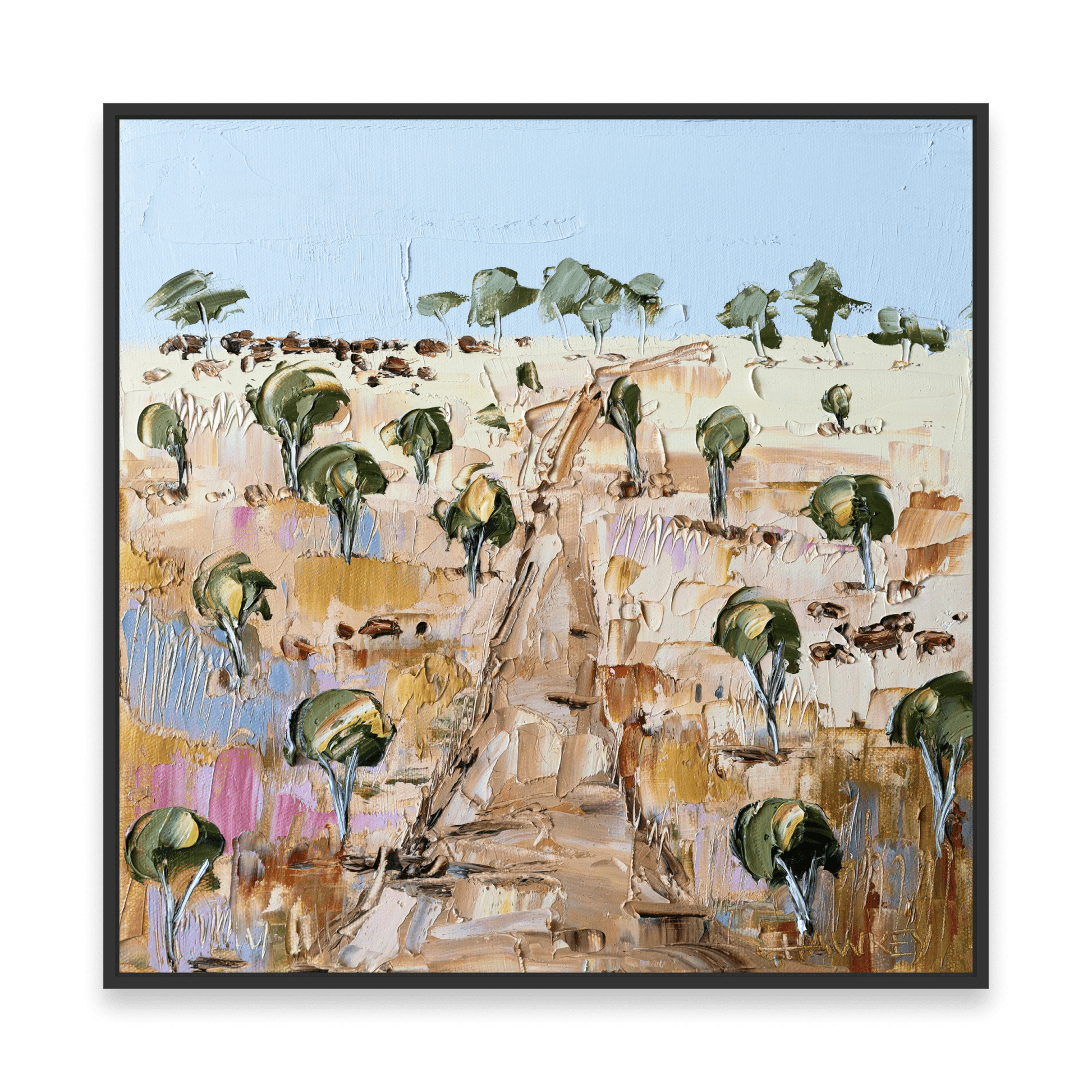 Black All - Fine Art Print - Gold Coast Gallery Of ArtAngela Hawkey