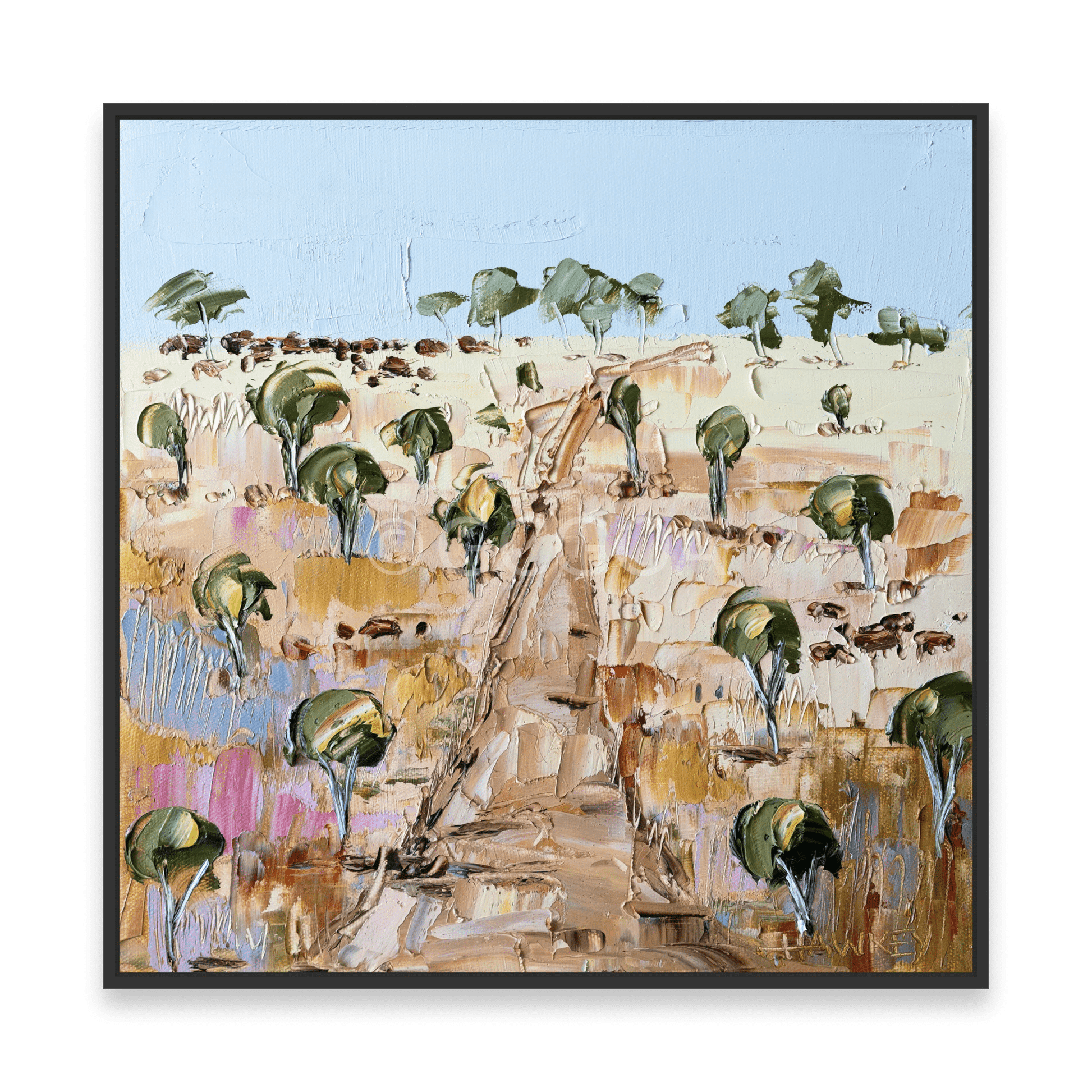 Black All - Fine Art Print - Gold Coast Gallery Of ArtAngela Hawkey