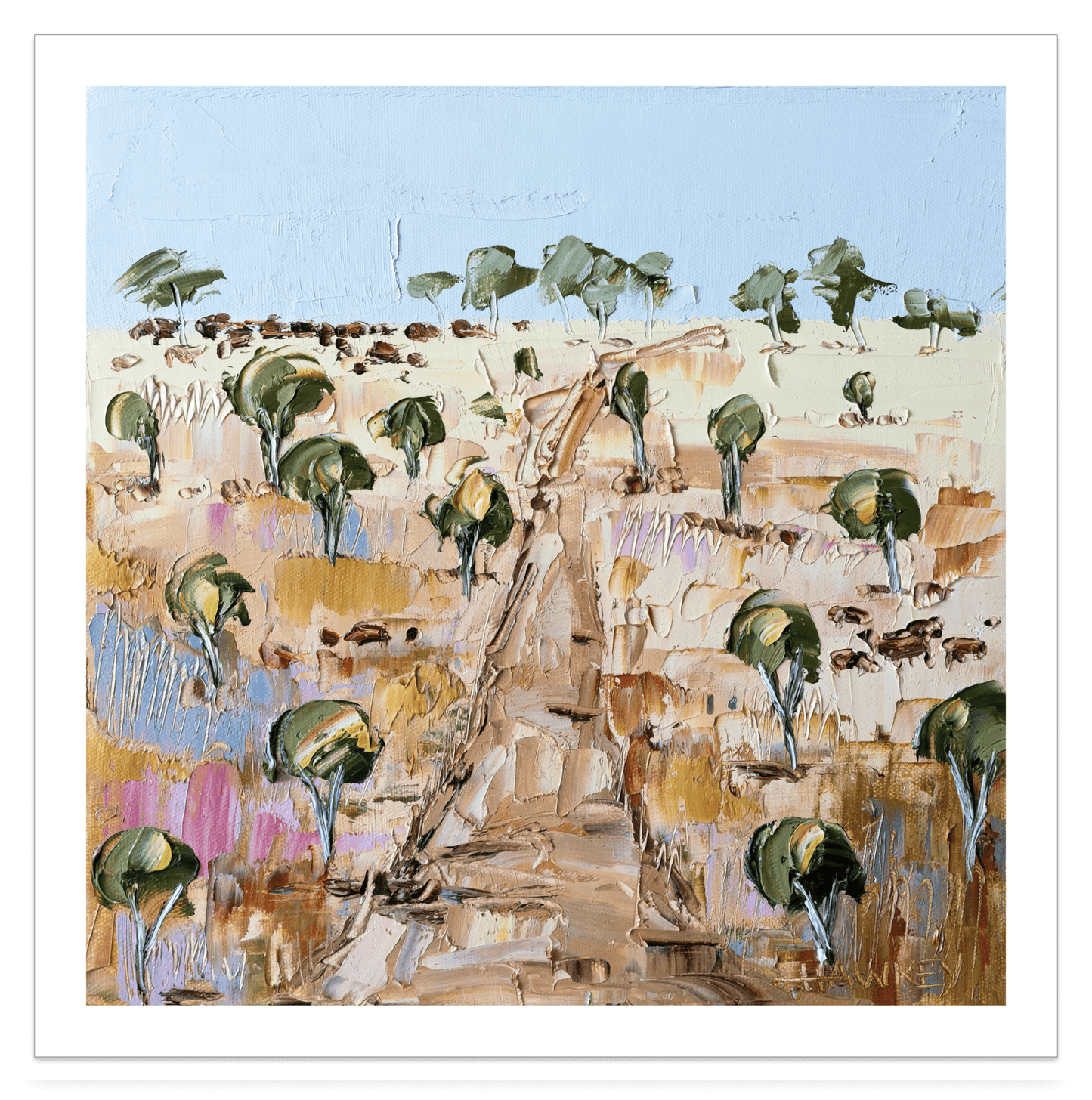 Black All - Fine Art Print - Gold Coast Gallery Of ArtAngela Hawkey