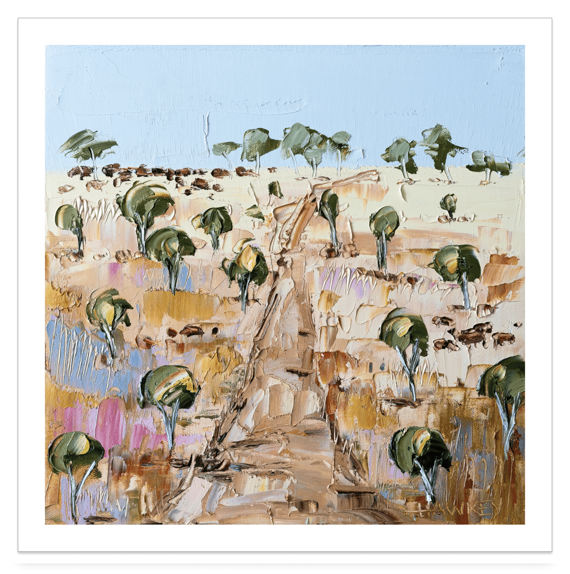 Black All - Fine Art Print - Gold Coast Gallery Of ArtAngela Hawkey