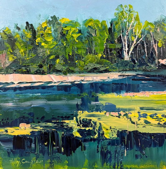 Black Diamond Lake - Gold Coast Gallery Of ArtHilly Coufreur