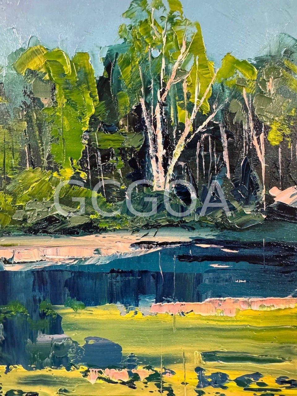 Black Diamond Lake - Gold Coast Gallery Of ArtHilly Coufreur