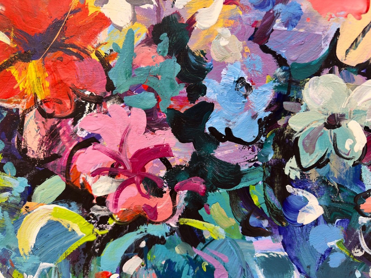 Bloom 7 - Vase with Flowers - Gold Coast Gallery Of ArtJos Coufreur