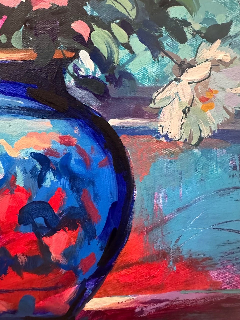 Bloom 9 - Vase with Peonies - Gold Coast Gallery Of ArtJos Coufreur
