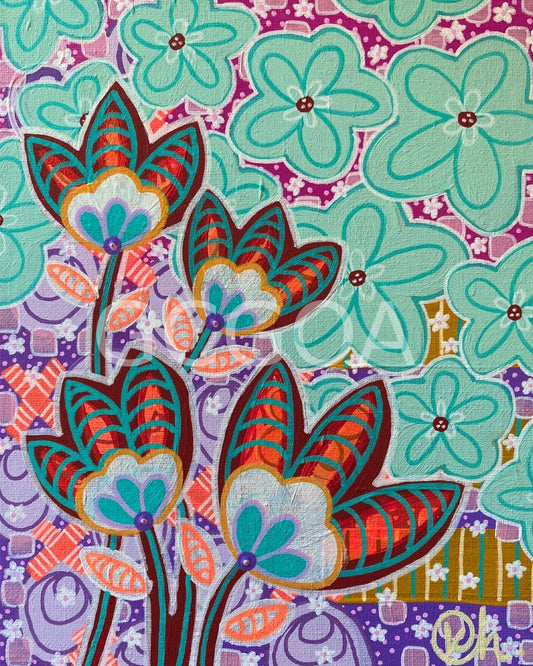 Blooming Happy 2 - Gold Coast Gallery Of ArtKat Handley