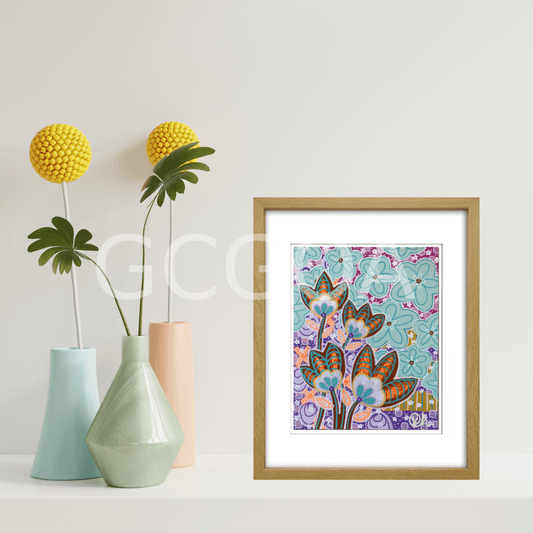Blooming Happy 2 - Gold Coast Gallery Of ArtKat Handley