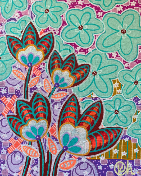 Blooming Happy 2 - Gold Coast Gallery Of ArtKat Handley