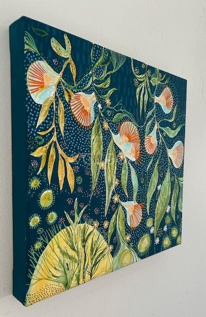 Blooming Stars - Original Art - Gold Coast Gallery Of ArtDebra Duffy
