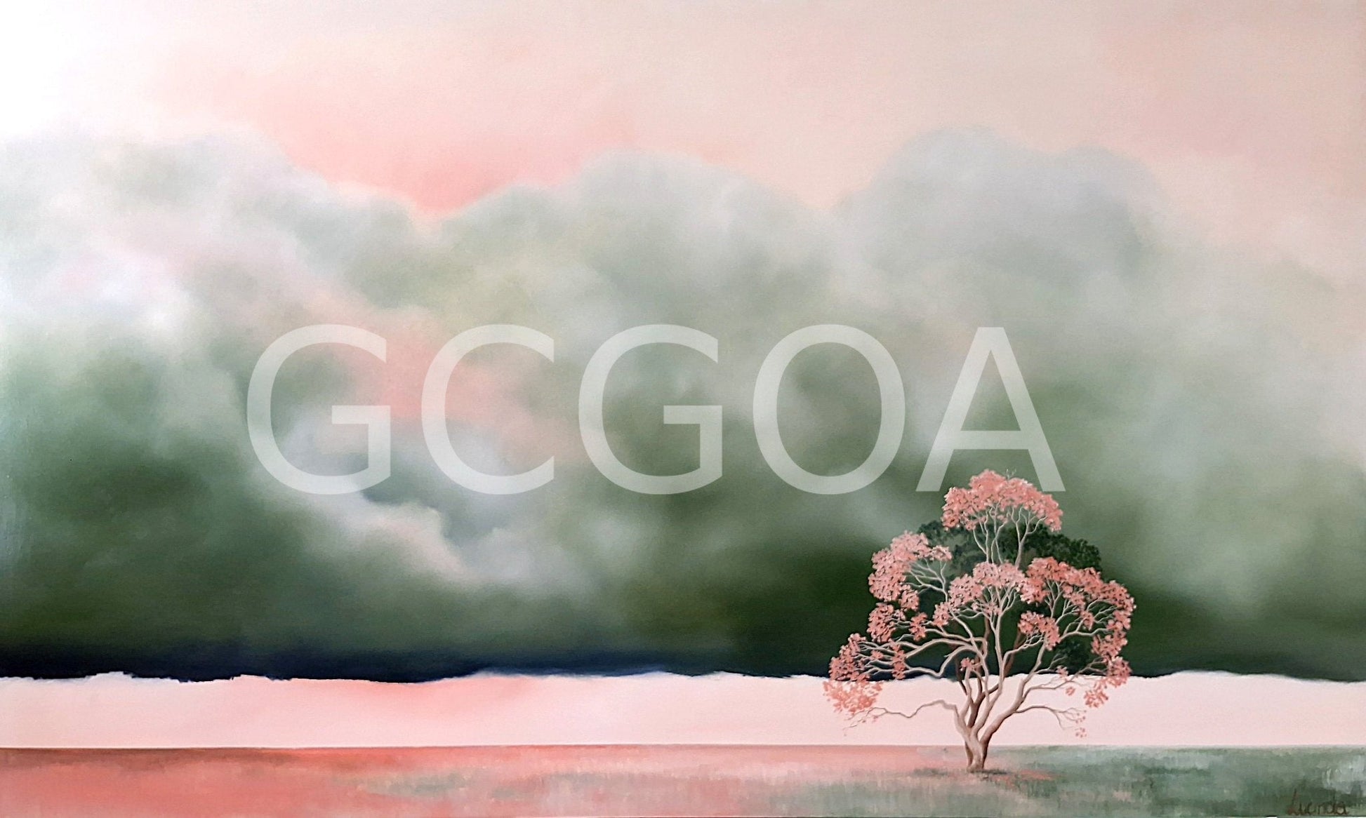 Blossom Beneath The Storm - Gold Coast Gallery Of ArtLucinda Leveille