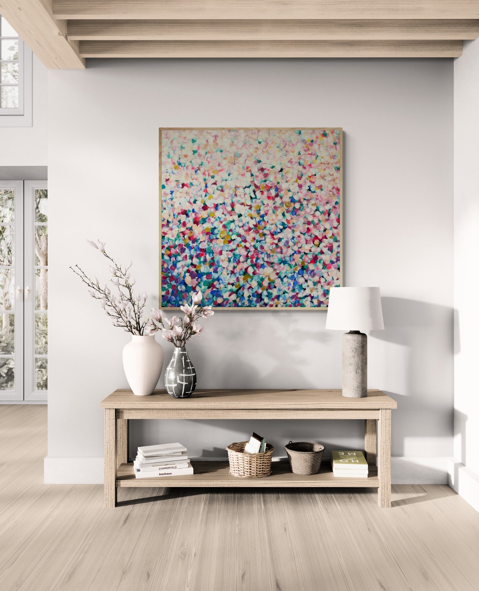 Blossom Sanctuary - Original Art - Gold Coast Gallery Of ArtKatherine Spiller