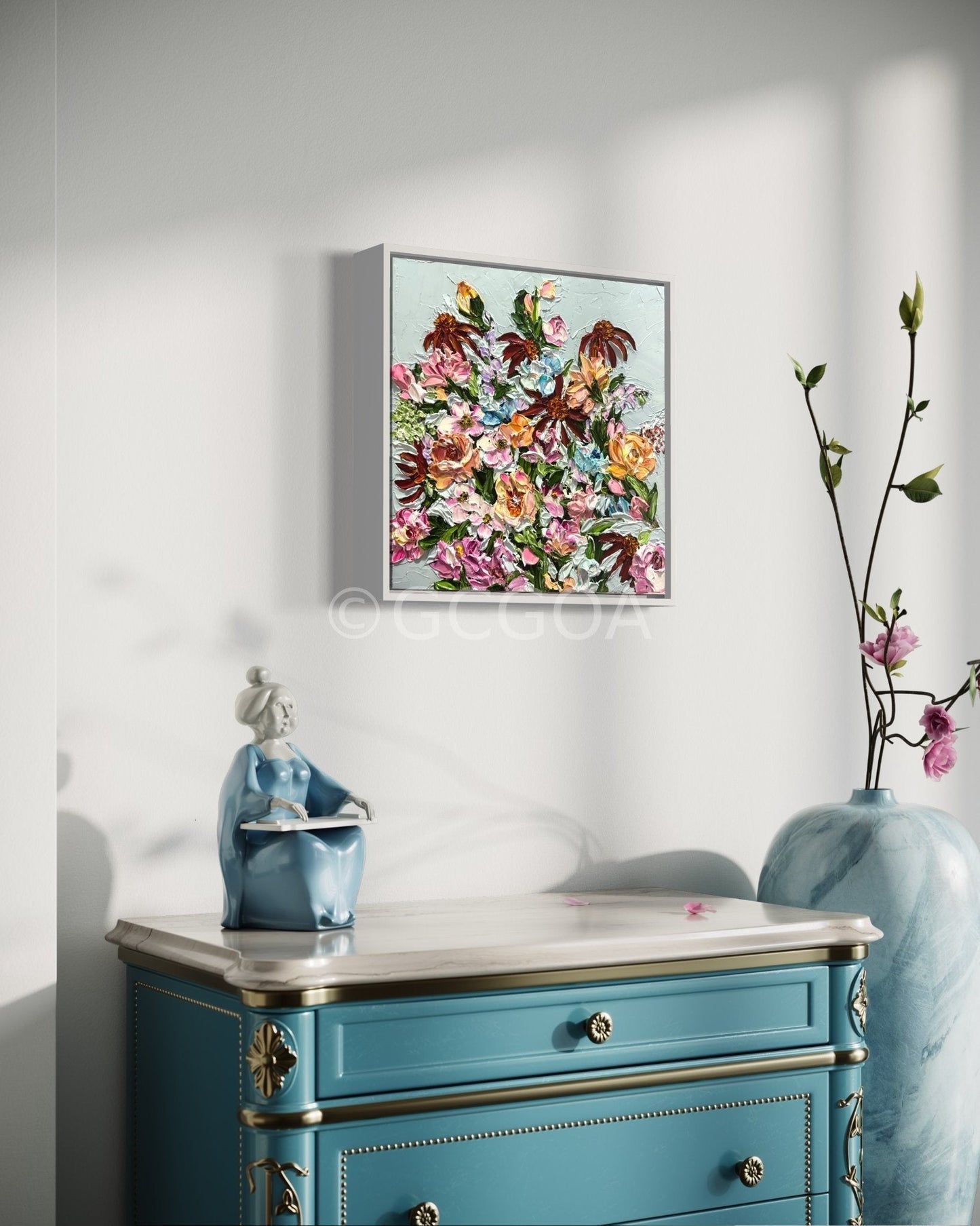 Blossoming depths - Original Art - Gold Coast Gallery Of ArtAnjana Rai