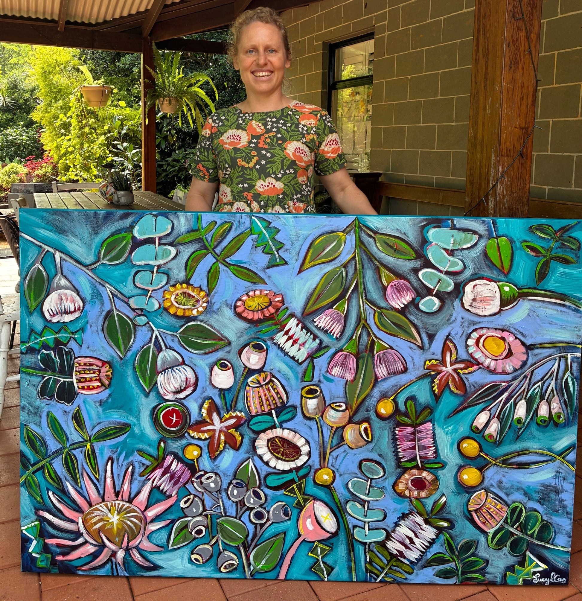 Blue Aussie - Gold Coast Gallery Of ArtLucy Car