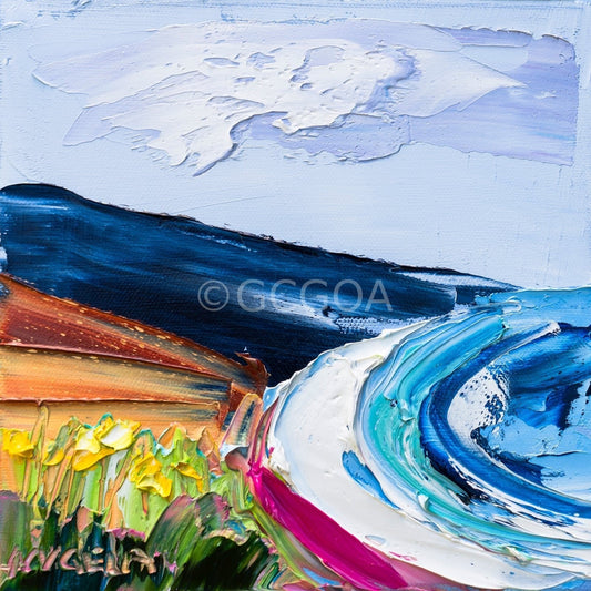 Blue Bay - Original Art - Gold Coast Gallery Of ArtAngela Hawkey