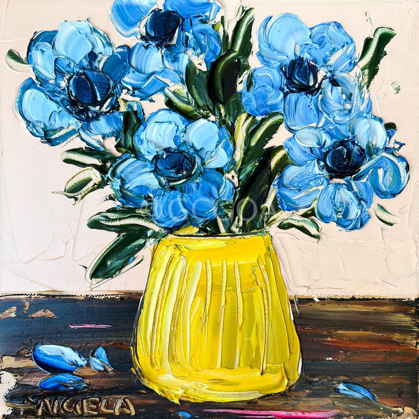 Blue Bell - Original Art - Gold Coast Gallery Of ArtAngela Hawkey