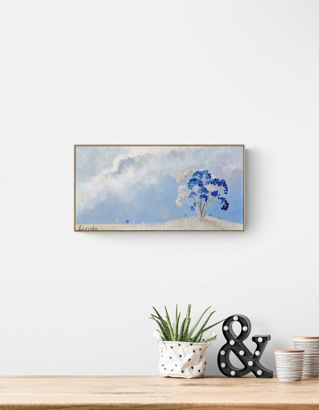Blue Blossom Hill - Gold Coast Gallery Of ArtLucinda Leveille