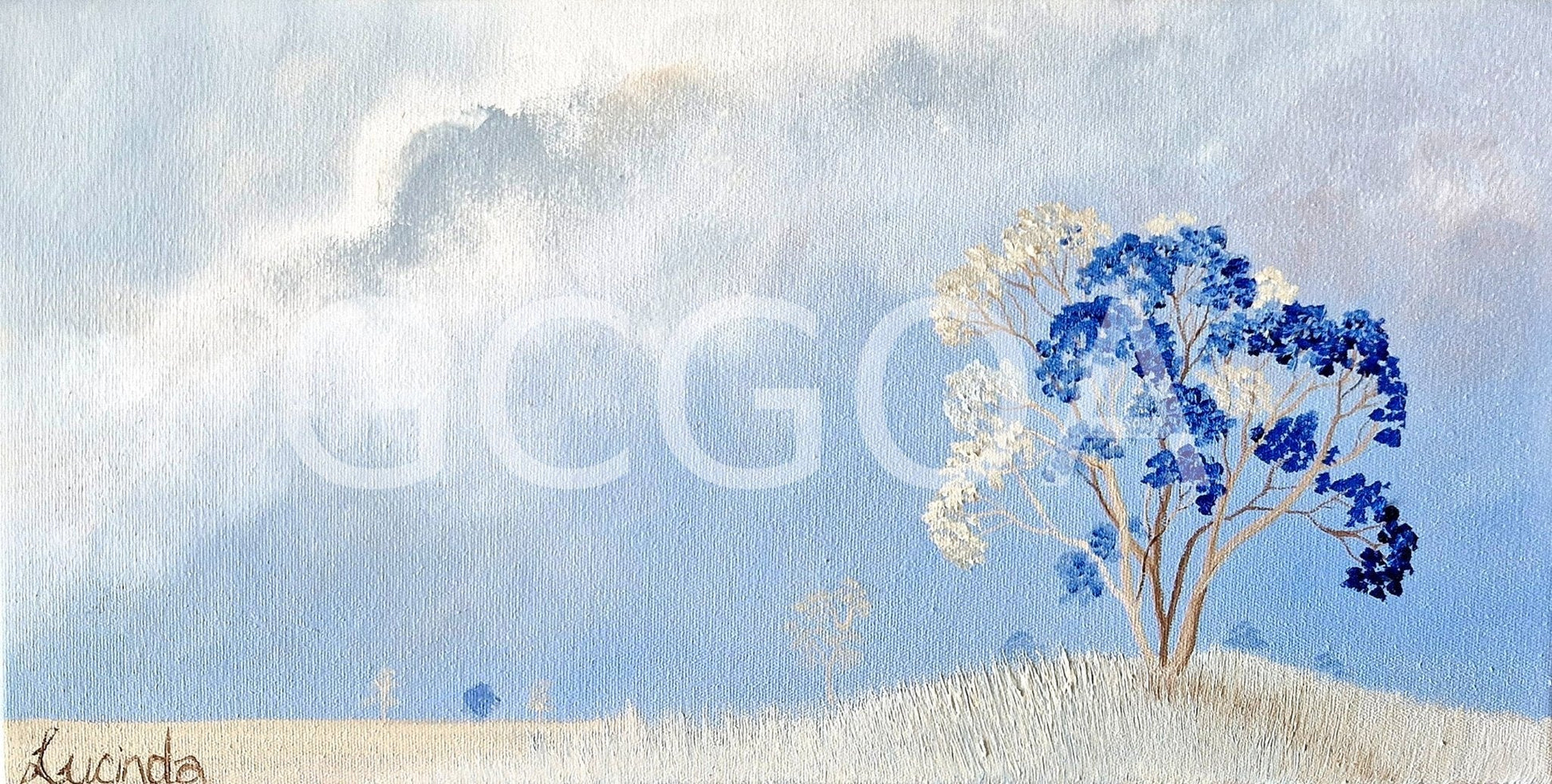 Blue Blossom Hill - Gold Coast Gallery Of ArtLucinda Leveille