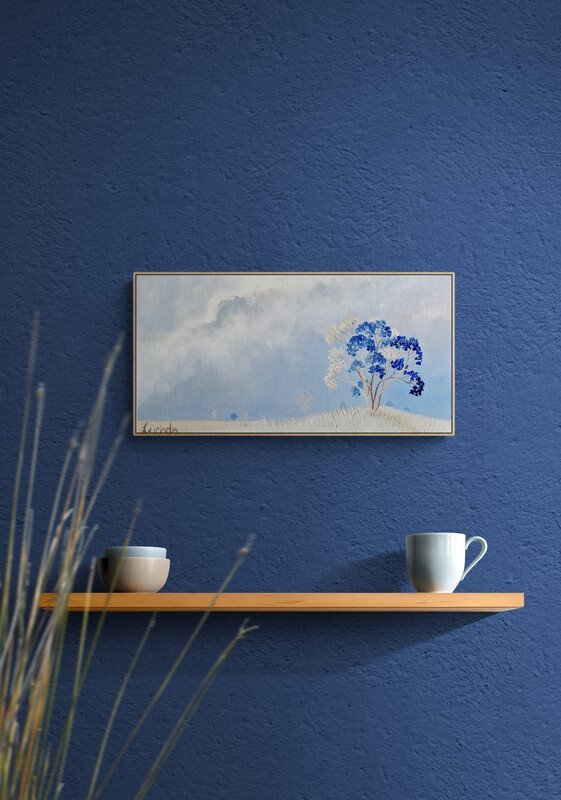 Blue Blossom Hill - Gold Coast Gallery Of ArtLucinda Leveille