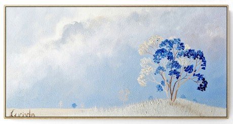 Blue Blossom Hill - Gold Coast Gallery Of ArtLucinda Leveille