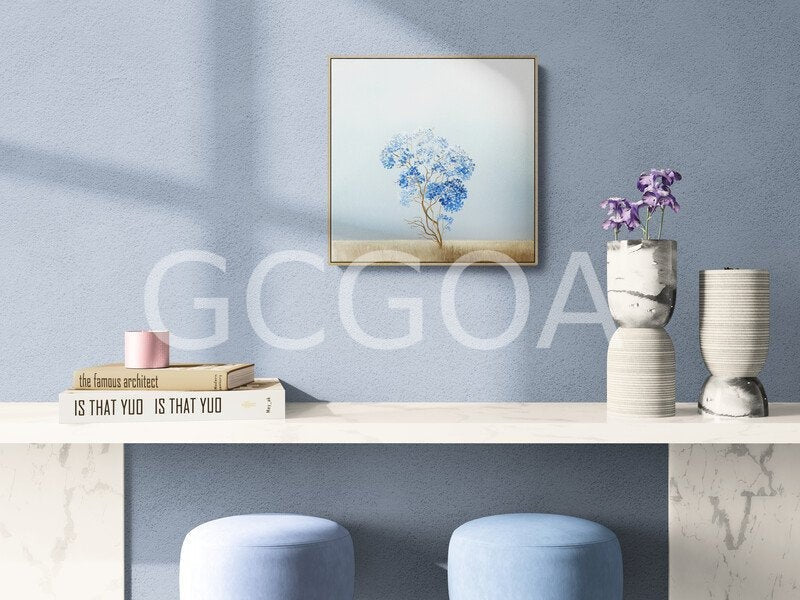 Blue Blossom Tree - Gold Coast Gallery Of ArtLucinda Leveille
