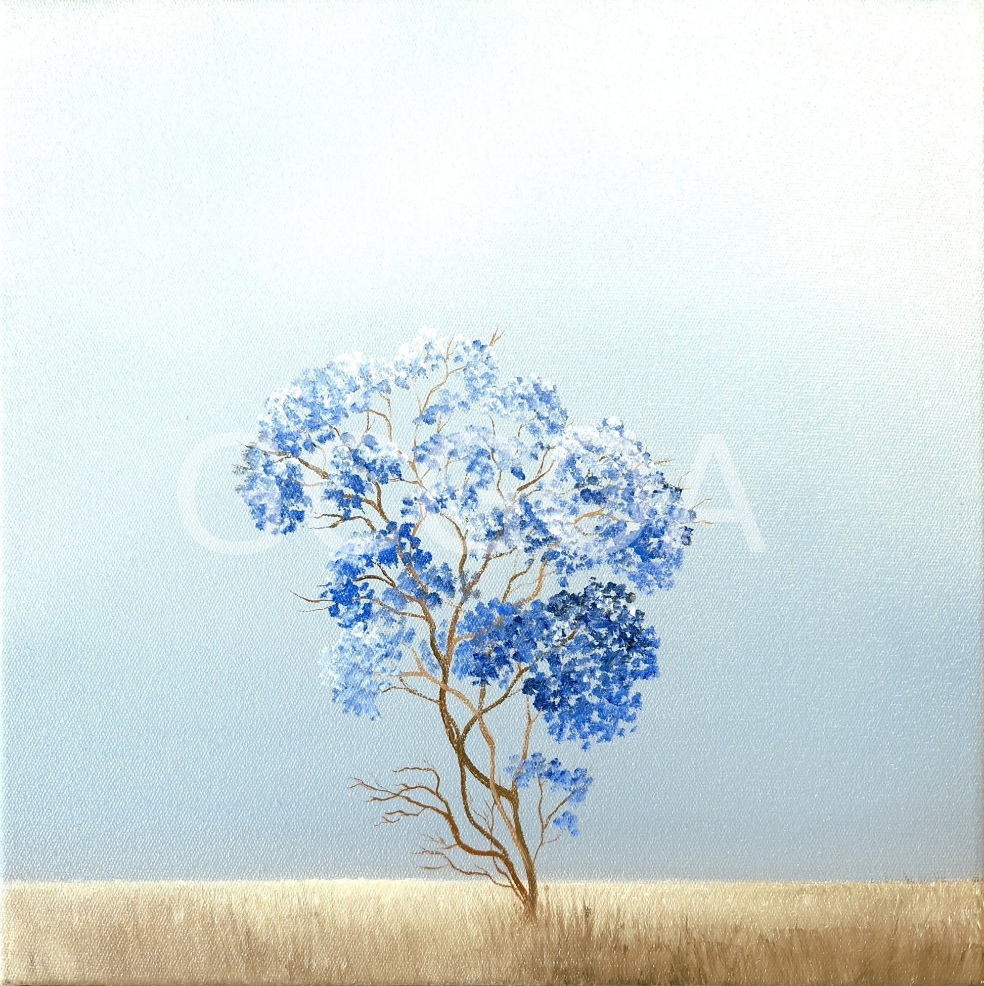 Blue Blossom Tree - Gold Coast Gallery Of ArtLucinda Leveille