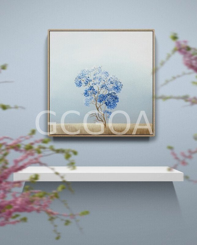 Blue Blossom Tree - Gold Coast Gallery Of ArtLucinda Leveille