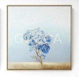 Blue Blossom Tree - Gold Coast Gallery Of ArtLucinda Leveille