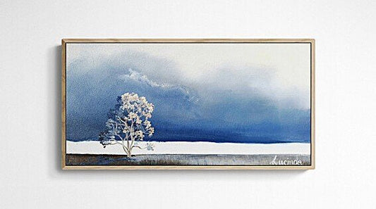 Blue Distance - Gold Coast Gallery Of ArtLucinda Leveille
