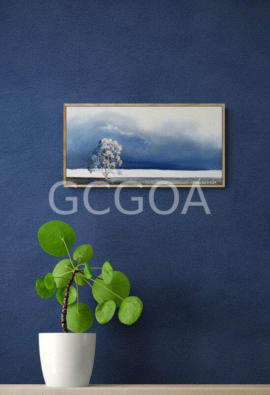 Blue Distance - Gold Coast Gallery Of ArtLucinda Leveille