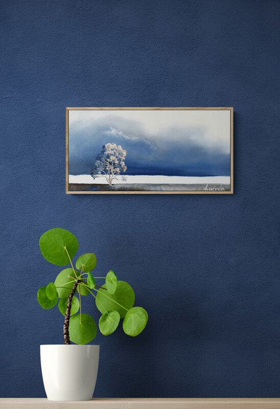 Blue Distance - Gold Coast Gallery Of ArtLucinda Leveille