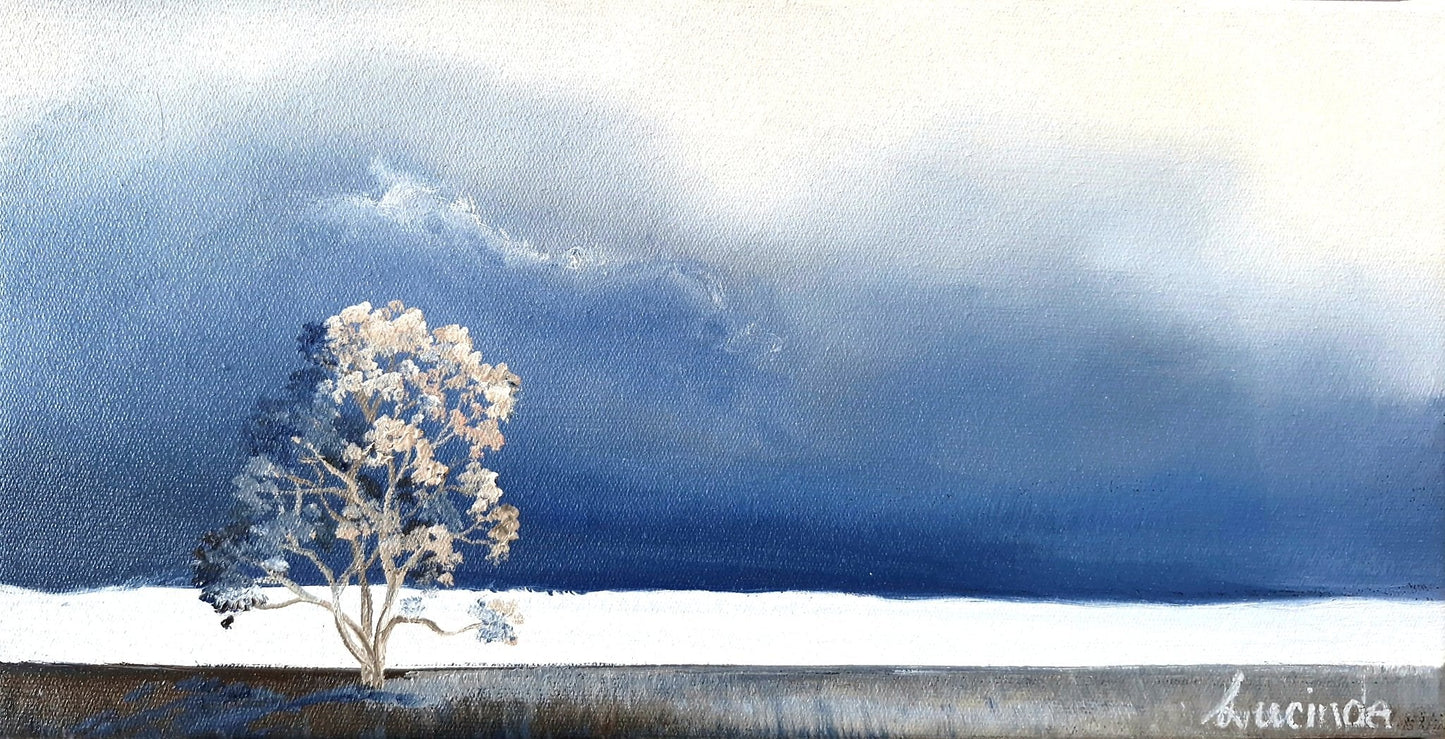 Blue Distance - Gold Coast Gallery Of ArtLucinda Leveille