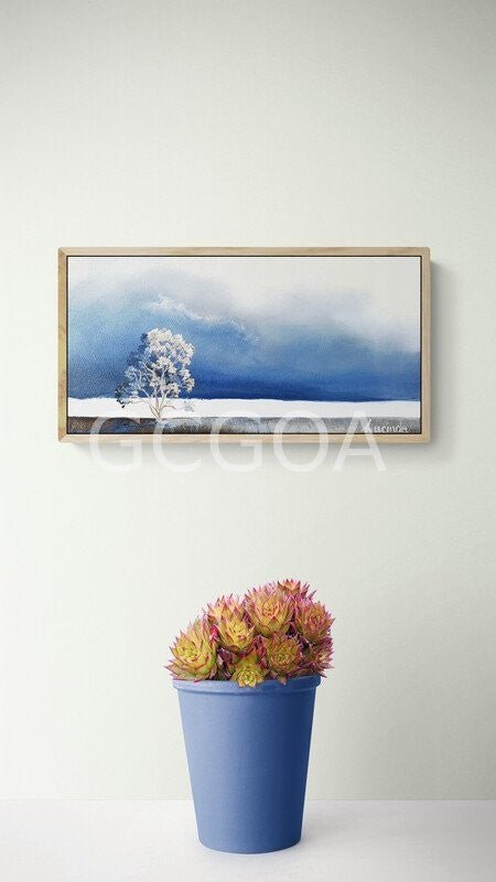 Blue Distance - Gold Coast Gallery Of ArtLucinda Leveille