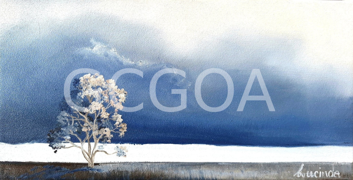 Blue Distance - Gold Coast Gallery Of ArtLucinda Leveille
