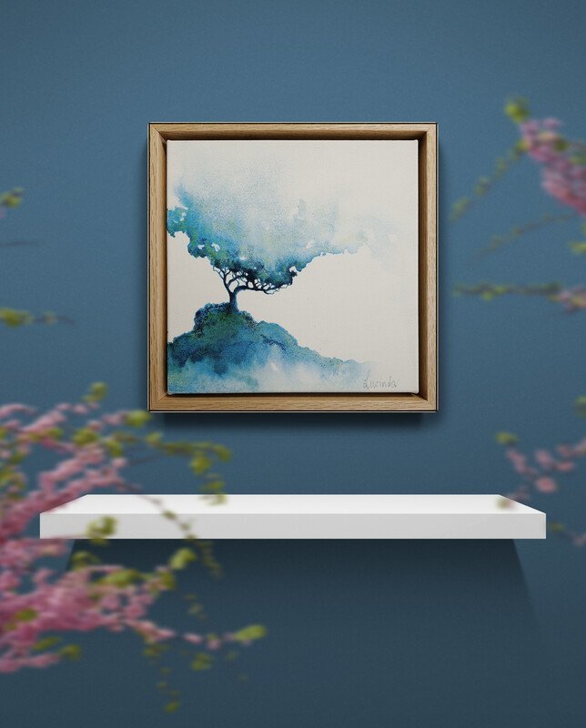 Blue Drift - Gold Coast Gallery Of ArtLucinda Leveille