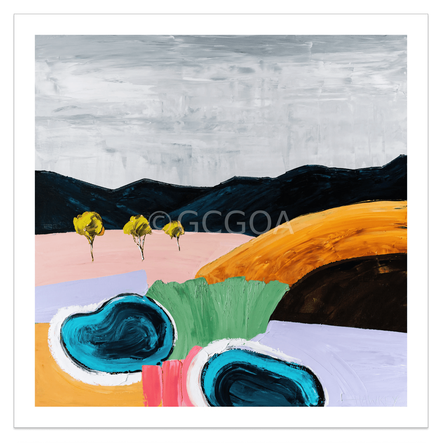 Blue Eyes - Fine Art Print - Gold Coast Gallery Of ArtAngela Hawkey