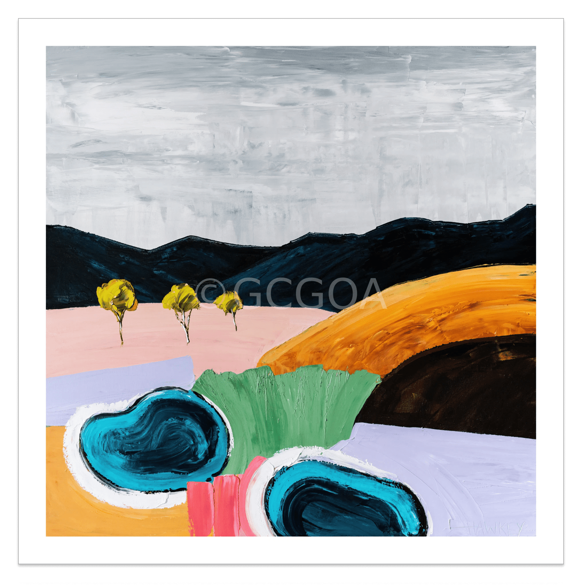 Blue Eyes - Fine Art Print - Gold Coast Gallery Of ArtAngela Hawkey