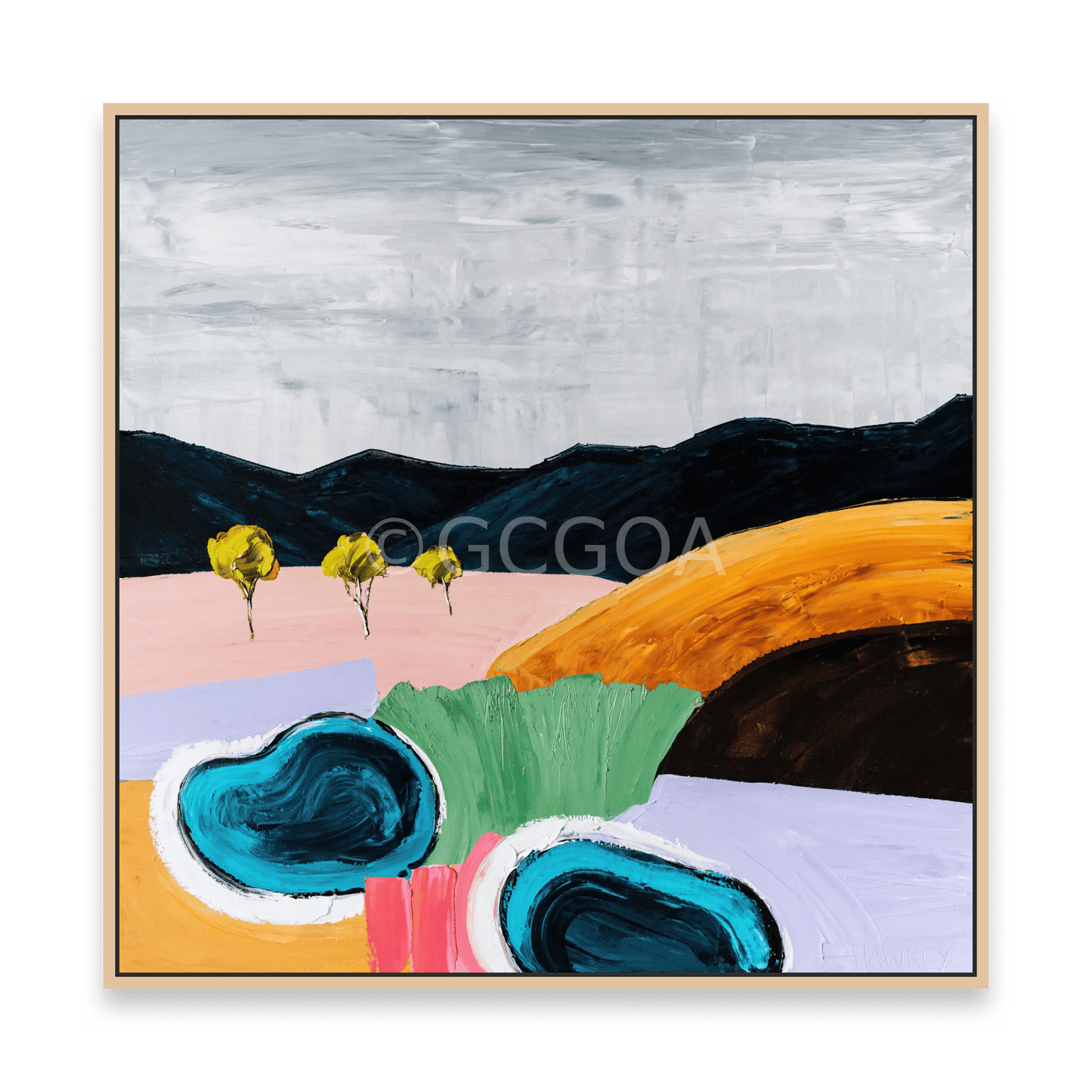 Blue Eyes - Fine Art Print - Gold Coast Gallery Of ArtAngela Hawkey