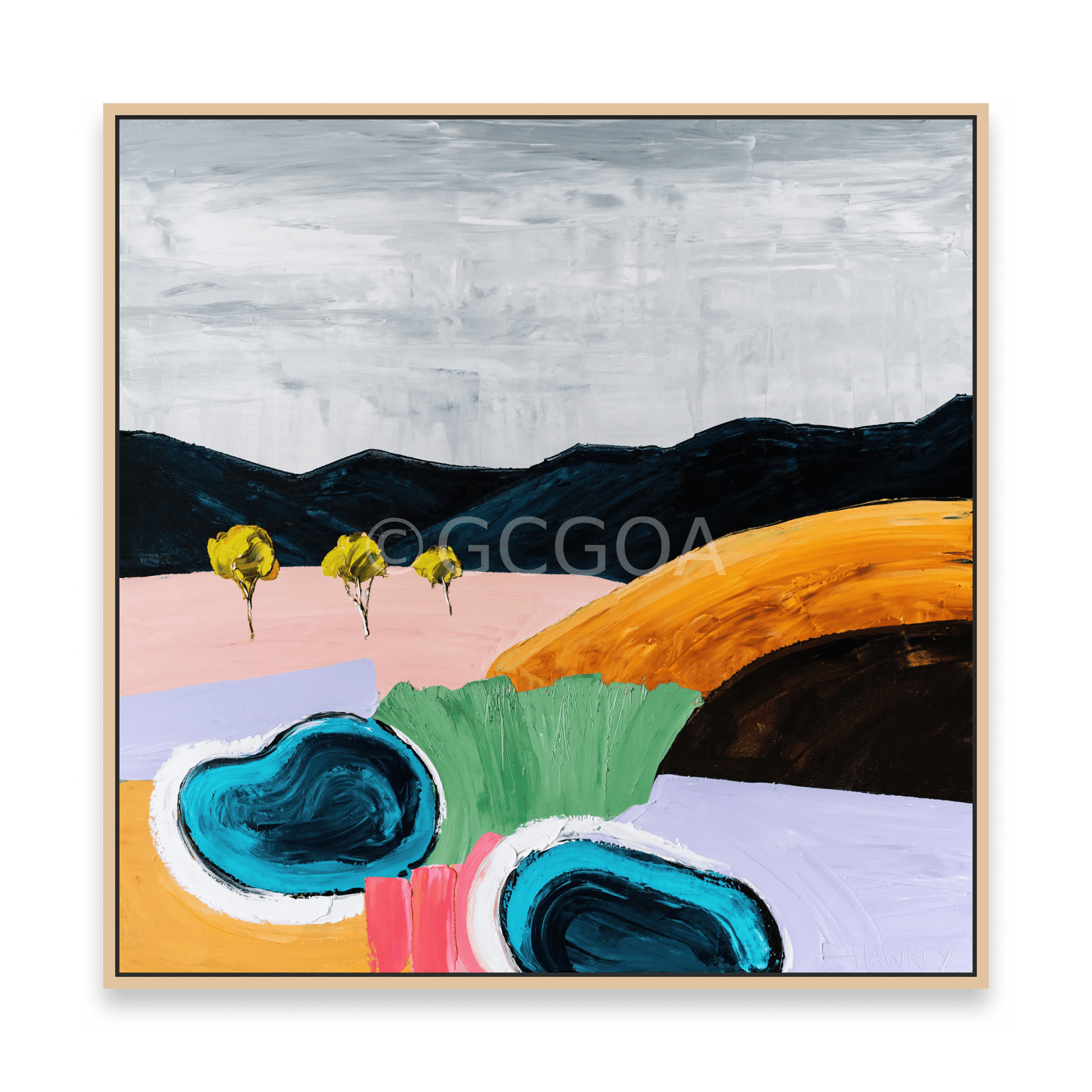 Blue Eyes - Fine Art Print - Gold Coast Gallery Of ArtAngela Hawkey