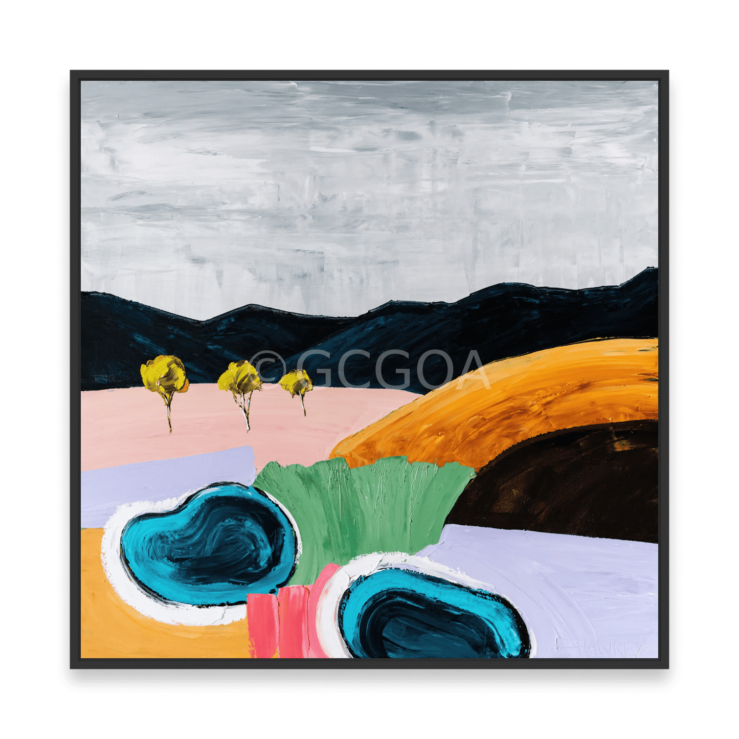Blue Eyes - Fine Art Print - Gold Coast Gallery Of ArtAngela Hawkey